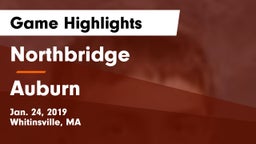 Northbridge  vs Auburn  Game Highlights - Jan. 24, 2019