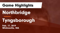 Northbridge  vs Tyngsborough  Game Highlights - Feb. 17, 2019
