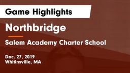 Northbridge  vs Salem Academy Charter School Game Highlights - Dec. 27, 2019