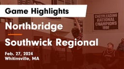 Northbridge  vs Southwick Regional  Game Highlights - Feb. 27, 2024