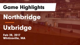 Northbridge  vs Uxbridge Game Highlights - Feb 28, 2017