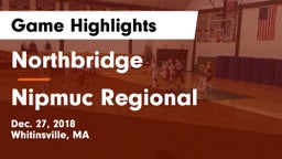 Northbridge  vs Nipmuc Regional Game Highlights - Dec. 27, 2018