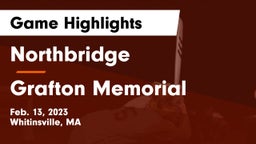 Northbridge  vs Grafton Memorial  Game Highlights - Feb. 13, 2023