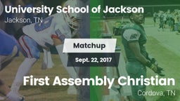 Matchup: University School vs. First Assembly Christian  2017