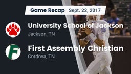 Recap: University School of Jackson vs. First Assembly Christian  2017