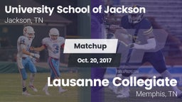 Matchup: University School vs. Lausanne Collegiate  2017