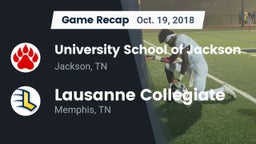 Recap: University School of Jackson vs. Lausanne Collegiate  2018