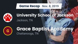 Recap: University School of Jackson vs. Grace Baptist Academy  2019