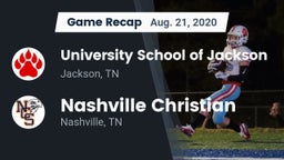 Recap: University School of Jackson vs. Nashville Christian  2020