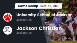 Recap: University School of Jackson vs. Jackson Christian  2020