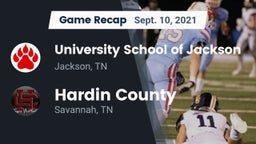 Recap: University School of Jackson vs. Hardin County  2021