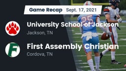 Recap: University School of Jackson vs. First Assembly Christian  2021
