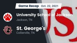 Recap: University School of Jackson vs. St. George's  2021