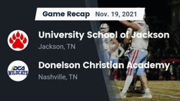 Recap: University School of Jackson vs. Donelson Christian Academy  2021