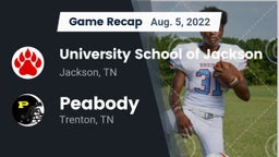 Recap: University School of Jackson vs. Peabody  2022