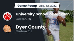 Recap: University School of Jackson vs. Dyer County  2022