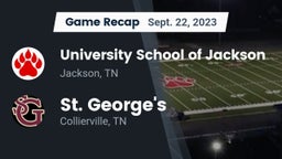 Recap: University School of Jackson vs. St. George's  2023