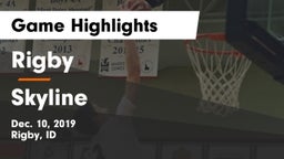 Rigby  vs Skyline  Game Highlights - Dec. 10, 2019
