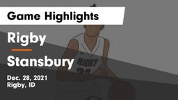 Rigby  vs Stansbury  Game Highlights - Dec. 28, 2021