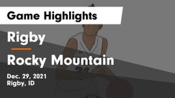 Rigby  vs Rocky Mountain  Game Highlights - Dec. 29, 2021