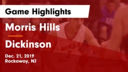 Morris Hills  vs Dickinson  Game Highlights - Dec. 21, 2019