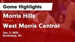 Morris Hills  vs West Morris Central  Game Highlights - Jan. 3, 2020