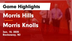 Morris Hills  vs Morris Knolls  Game Highlights - Jan. 10, 2020
