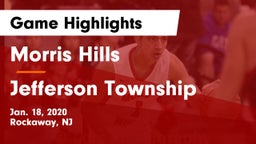 Morris Hills  vs Jefferson Township  Game Highlights - Jan. 18, 2020