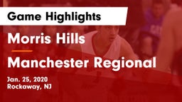 Morris Hills  vs Manchester Regional  Game Highlights - Jan. 25, 2020