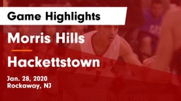 Morris Hills  vs Hackettstown  Game Highlights - Jan. 28, 2020