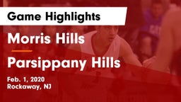 Morris Hills  vs Parsippany Hills  Game Highlights - Feb. 1, 2020
