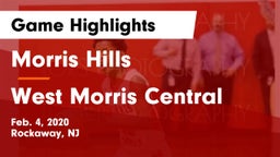 Morris Hills  vs West Morris Central  Game Highlights - Feb. 4, 2020