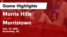 Morris Hills  vs Morristown  Game Highlights - Feb. 15, 2020