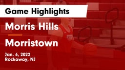 Morris Hills  vs Morristown Game Highlights - Jan. 6, 2022