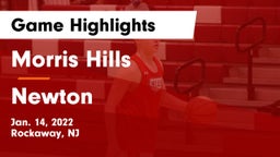 Morris Hills  vs Newton  Game Highlights - Jan. 14, 2022