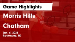 Morris Hills  vs Chatham  Game Highlights - Jan. 6, 2023