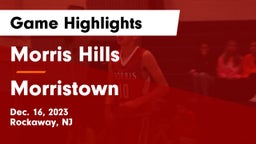 Morris Hills  vs Morristown  Game Highlights - Dec. 16, 2023