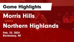 Morris Hills  vs Northern Highlands  Game Highlights - Feb. 22, 2024