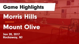 Morris Hills  vs Mount Olive  Game Highlights - Jan 20, 2017