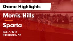 Morris Hills  vs Sparta  Game Highlights - Feb 7, 2017