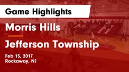 Morris Hills  vs Jefferson Township  Game Highlights - Feb 15, 2017