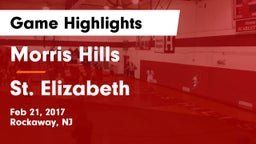Morris Hills  vs St. Elizabeth  Game Highlights - Feb 21, 2017