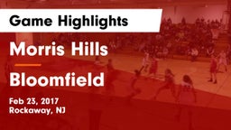 Morris Hills  vs Bloomfield Game Highlights - Feb 23, 2017