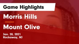 Morris Hills  vs Mount Olive  Game Highlights - Jan. 28, 2021