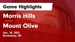 Morris Hills  vs Mount Olive  Game Highlights - Jan. 18, 2022