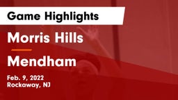 Morris Hills  vs Mendham  Game Highlights - Feb. 9, 2022
