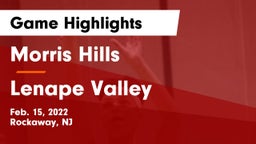 Morris Hills  vs Lenape Valley  Game Highlights - Feb. 15, 2022