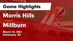 Morris Hills  vs Millburn  Game Highlights - March 24, 2021
