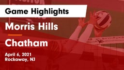 Morris Hills  vs Chatham  Game Highlights - April 6, 2021