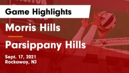 Morris Hills  vs Parsippany Hills  Game Highlights - Sept. 17, 2021